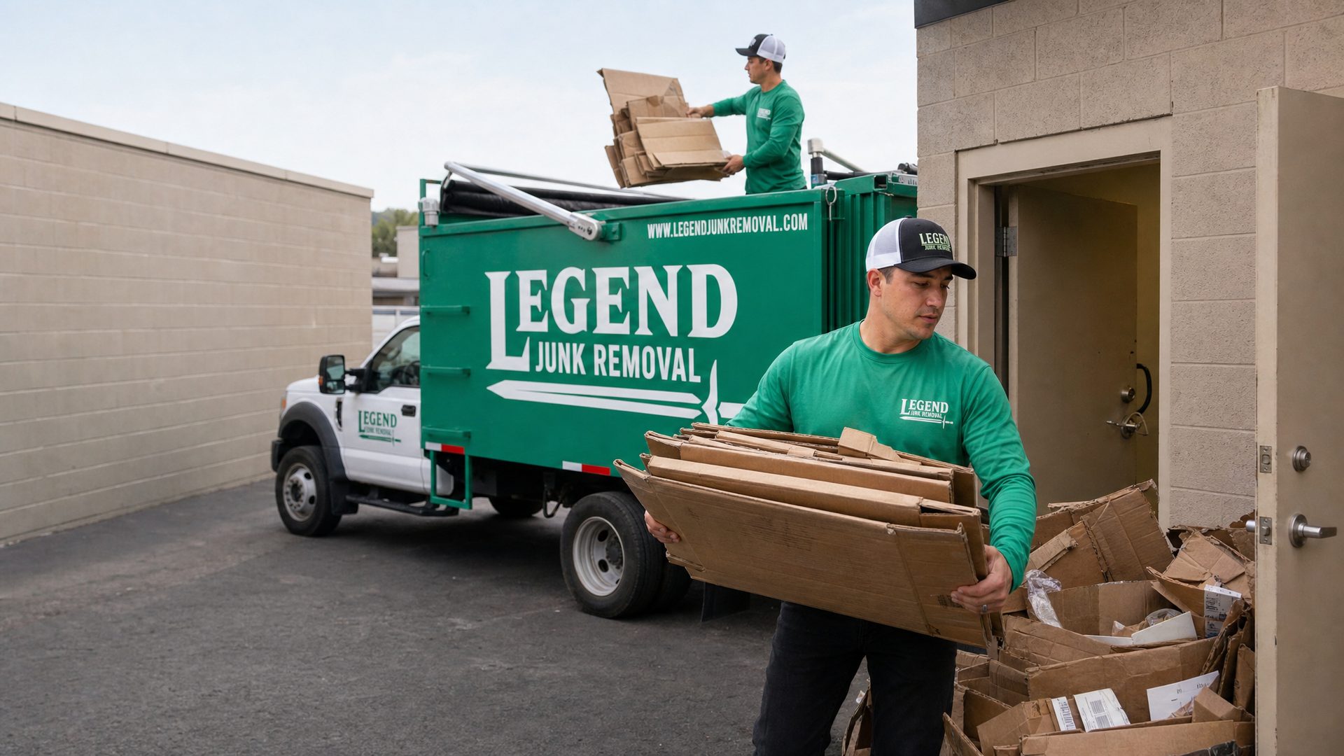 Cardboard Removal in Spokane