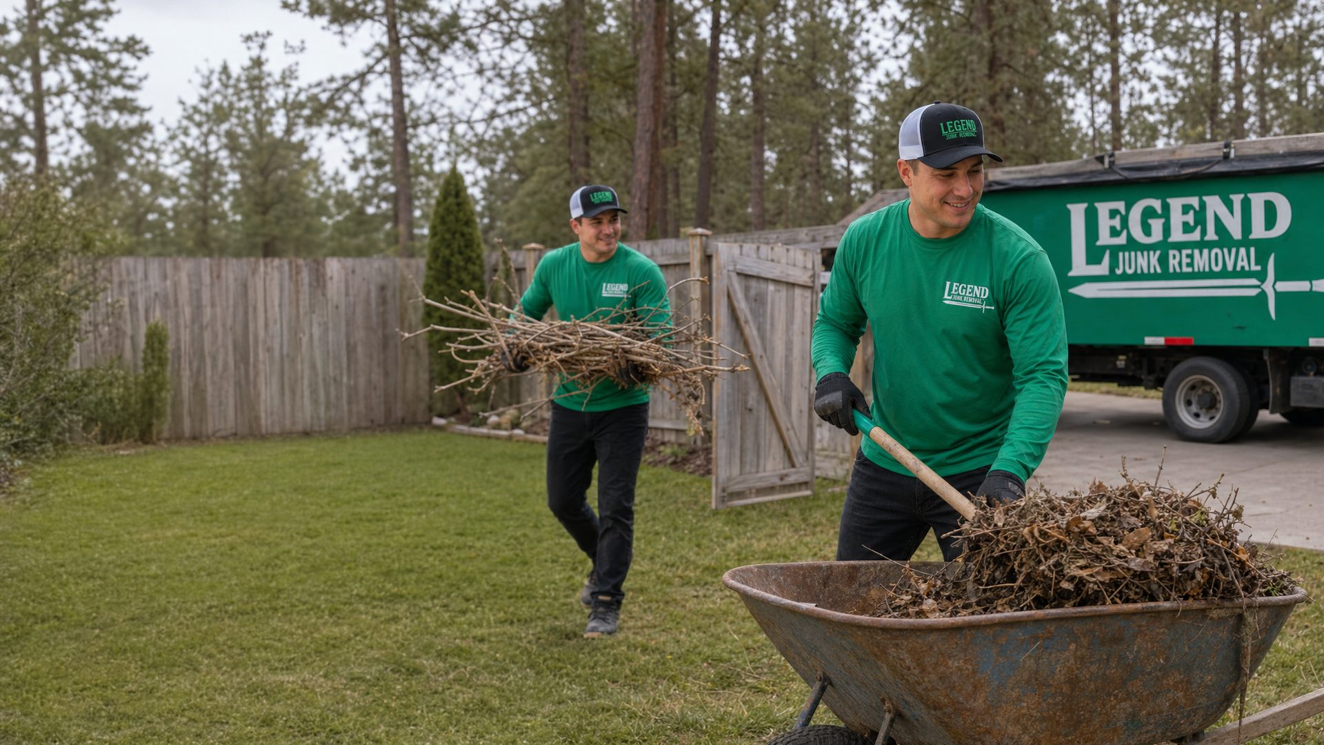 Yard Debris Removal Spokane Valley in Spokane