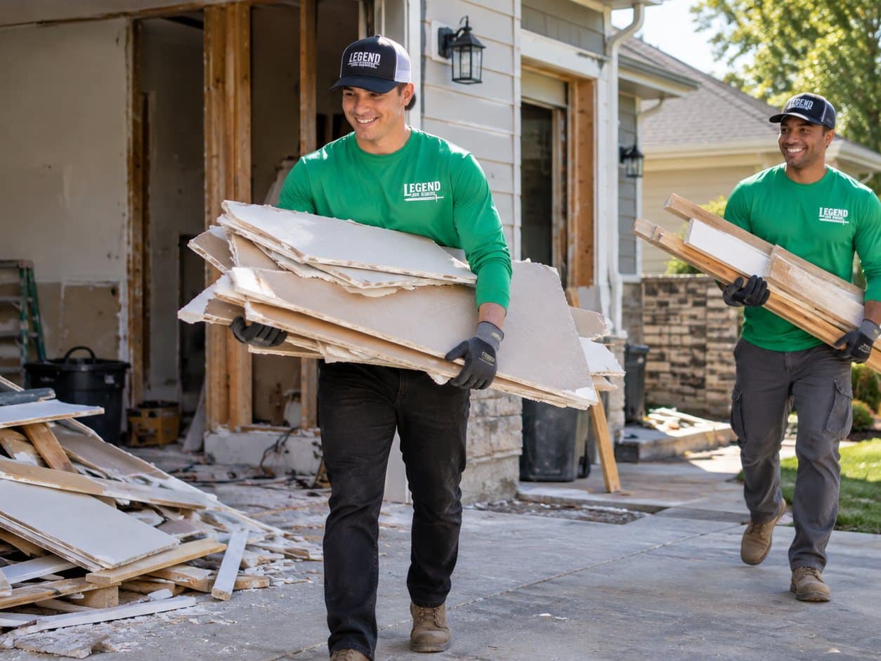 Construction Debris Removal in Spokane