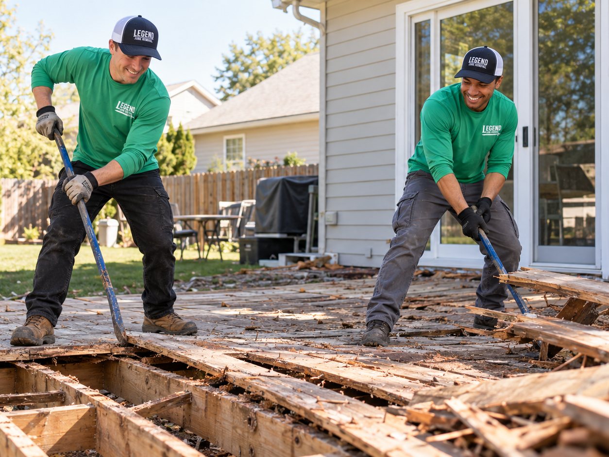 Deck Removal in Spokane