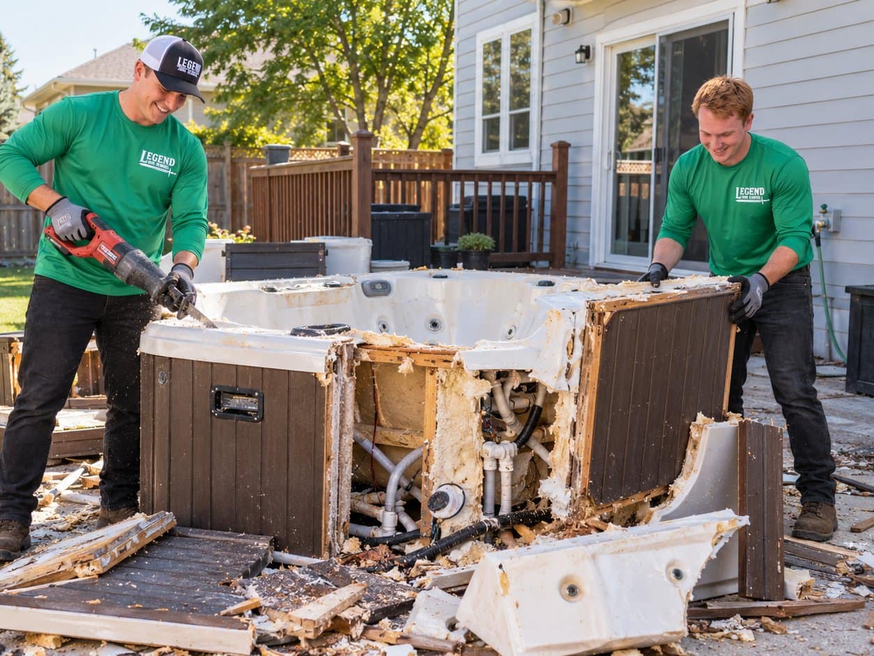 Hot Tub Removal in Spokane