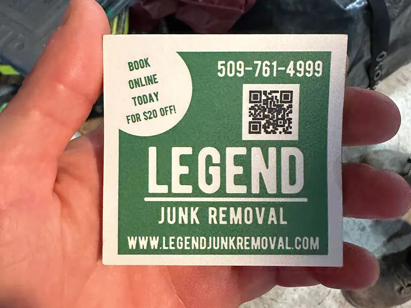 Legend Junk Removal contact details